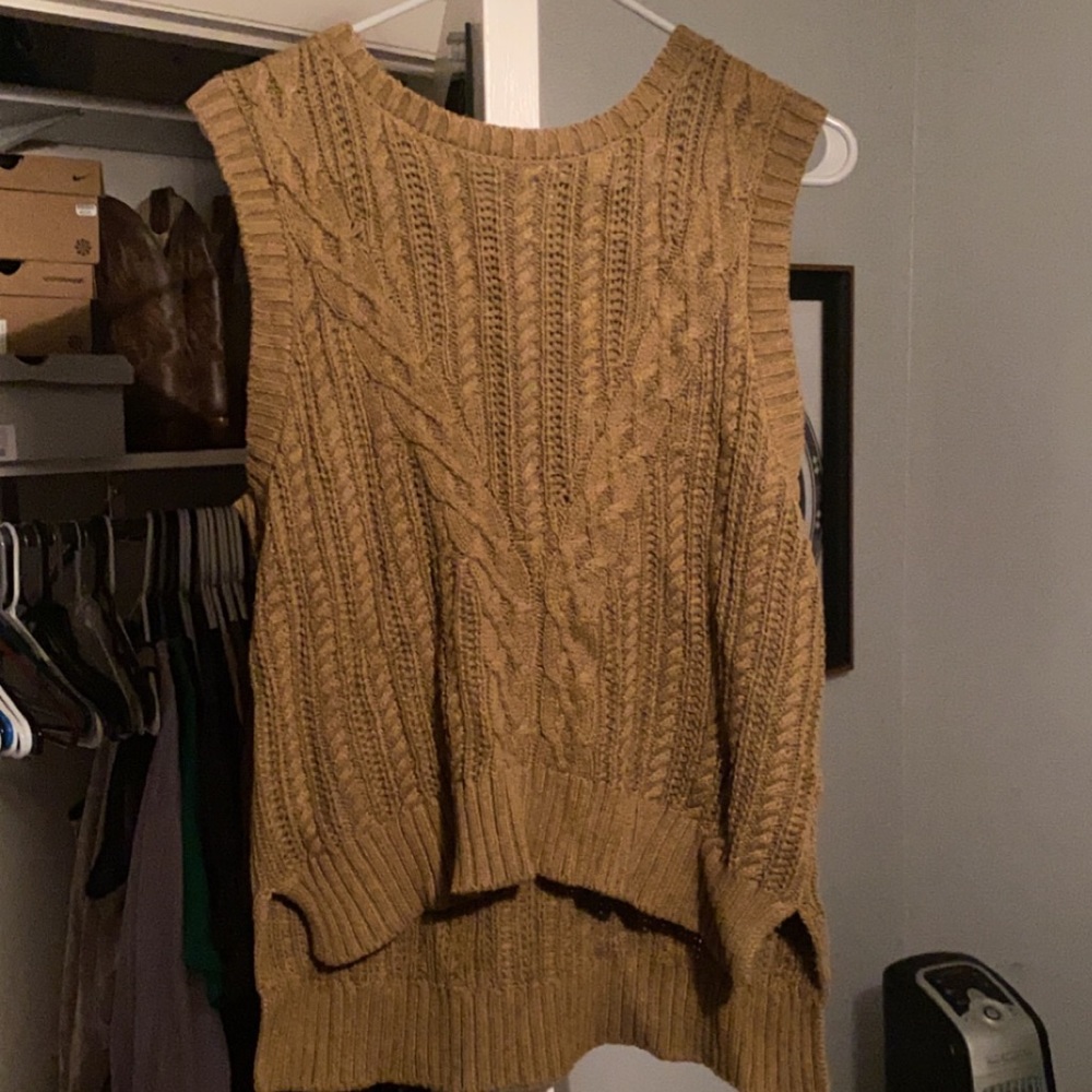 Army Green Sweater Vest